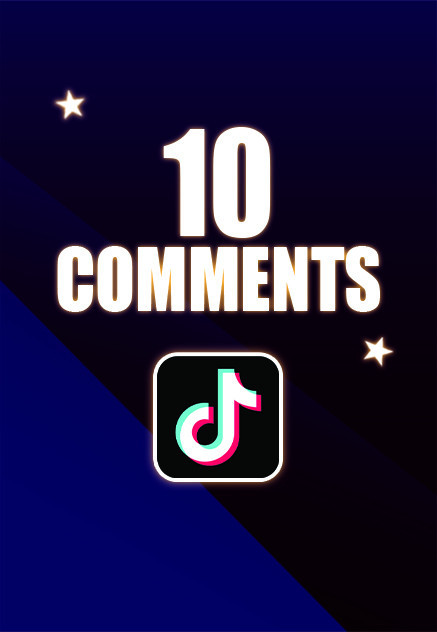 Acheter 10 Commentaires Tiktok