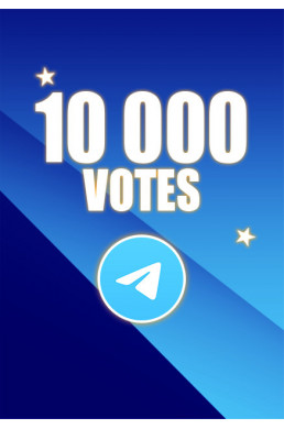 10000 Votes Sondage Telegram