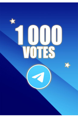 1000 Poll Votes Telegram
