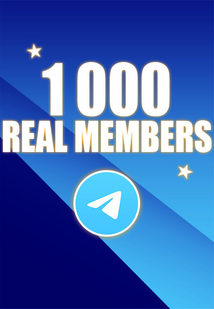 Buy 1000 Telegram Real Members