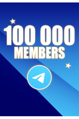 100000 Membres Telegram