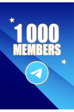 1000 Members Telegram