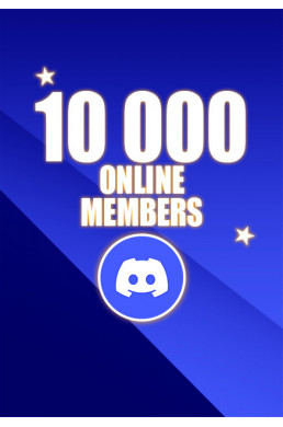 Acheter 10000 Membres en ligne Discord