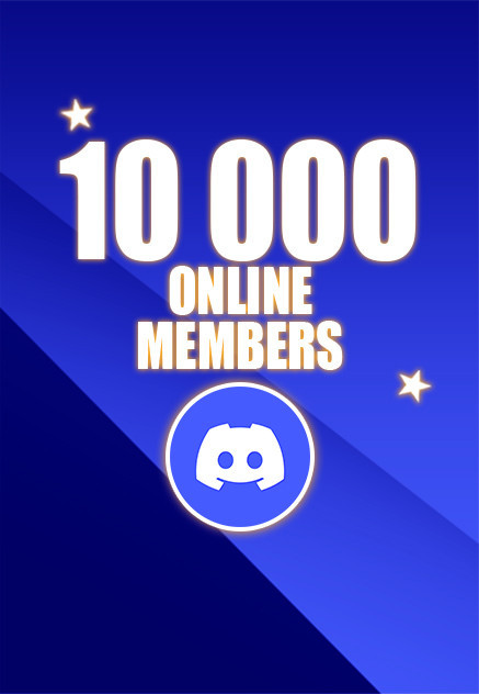 Acheter 10000 Membres en ligne Discord