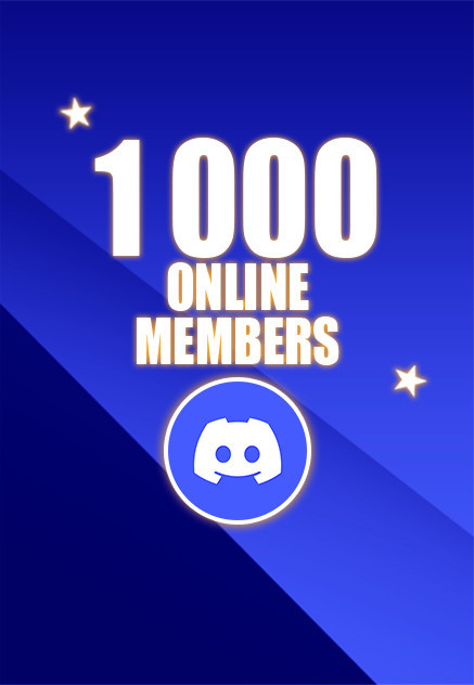 Acheter 1000 Membres en ligne Discord