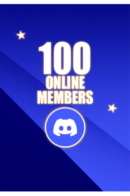 100 Online Members Discord