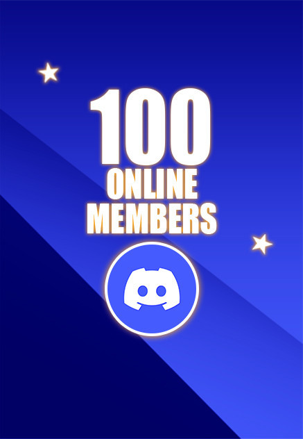 Buy 100 Discord Online Members