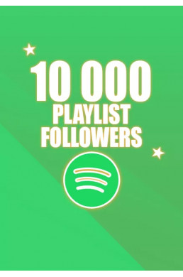 Buy 10000 Spotify Playlist Followers