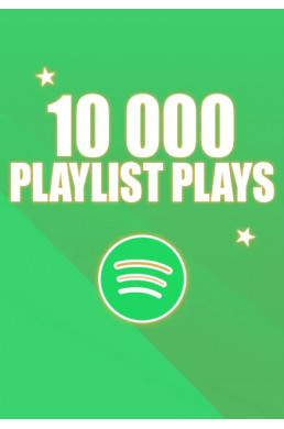 10000 écoutes Playlist Spotify