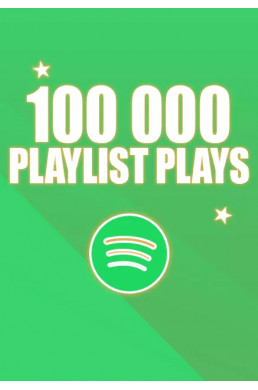 100000 écoutes Playlist Spotify