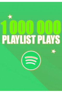 1 million d'écoutes Playlist Spotify