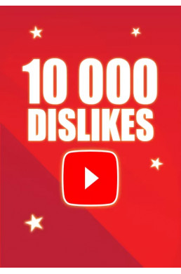 Acheter 10000 Dislikes Youtube