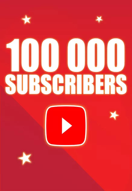 Acheter 100000 Abonnés Youtube