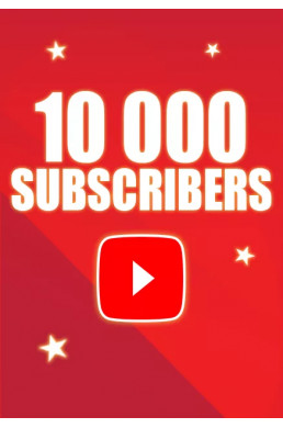 10000 Abonnés Youtube