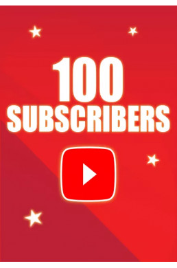 100 Abonnés Youtube