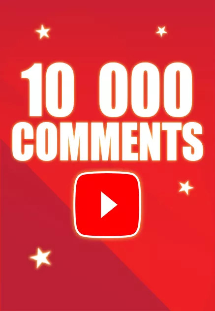 Acheter 10000 Commentaires Youtube
