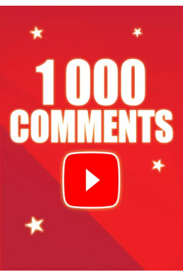 1000 Comments Youtube
