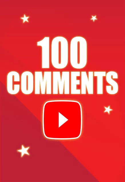 Acheter 100 Commentaires Youtube