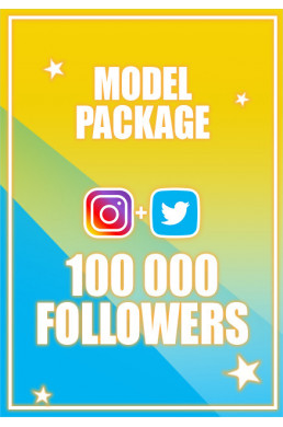 100000 Followers (Instagram, Twitter)