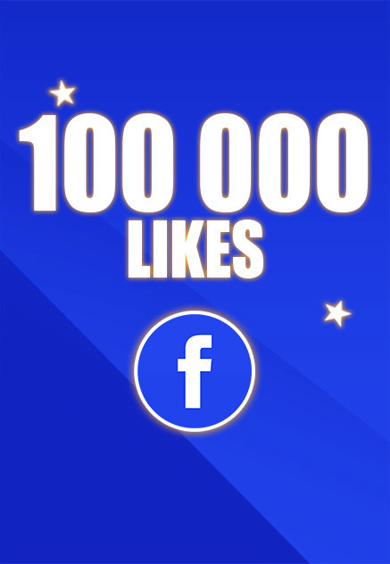 Buy 100000 Facebook Likes cheap