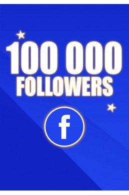 Acheter 100000 Followers Facebook