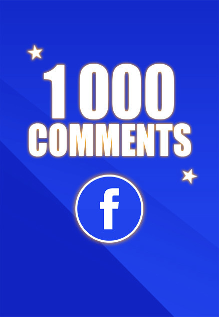 Acheter 1000 Commentaires Facebook
