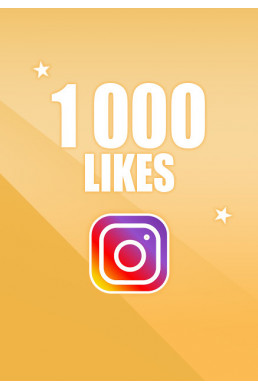 Acheter 1000 Likes Instagram pas cher