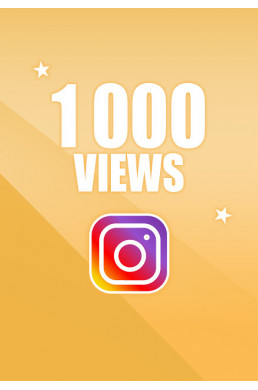 Acheter 1000 Vues Instagram