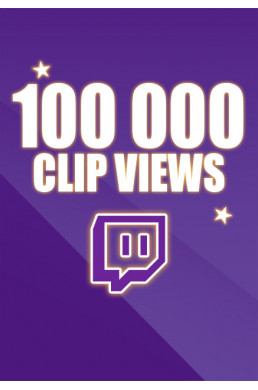 Acheter 100000 vues de clip Twitch