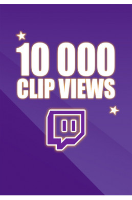 Acheter 10000 vues de clip Twitch