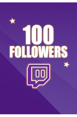 100 Followers Twitch