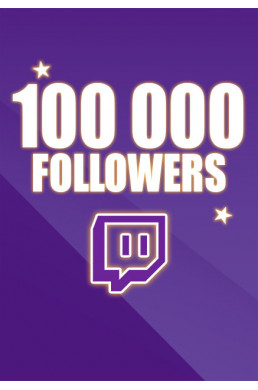 Buy 100000 Twitch Followers