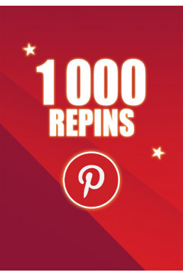 1000 Repins Pinterest