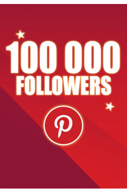 100000 Followers Pinterest