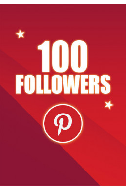 100 Followers Pinterest