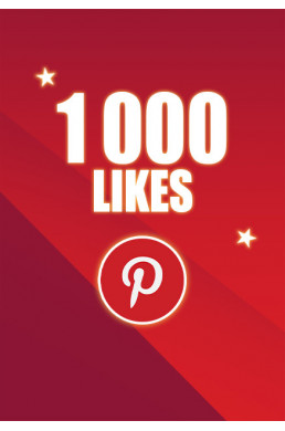 1000 Pinterest Likes