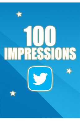100 Impressions Twitter