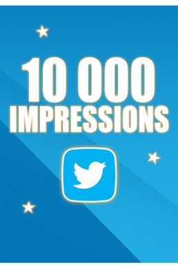 Acheter 10000 Impressions Twitter