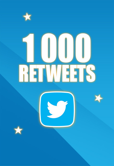 Acheter 1000 Retweets Twitter