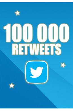 Acheter 100000 Retweets Twitter