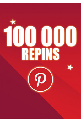 100000 Repins Pinterest