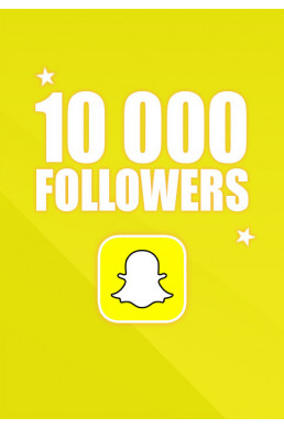 10000 Followers Snapchat