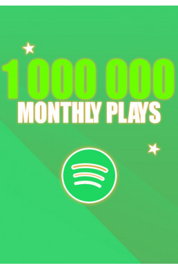 1 million Spotify Monthly plays