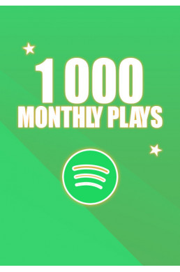 1000 Spotify Monthly Plays